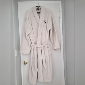 XL Polo Ralph Lauren Unisex plush bathrobe NWOT same day shipping!!!